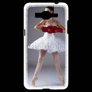 Coque Samsung Grand Prime 4G Danseuse classique avec gants de boxe