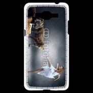 Coque Samsung Grand Prime 4G Danseuse avec tigre