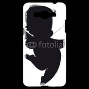 Coque Samsung Grand Prime 4G Silhouette Cupidon