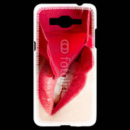 Coque Samsung Grand Prime 4G Rose et bouche