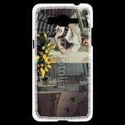 Coque Samsung Grand Prime 4G Femme glamour quartier de Paris