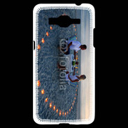 Coque Samsung Grand Prime 4G Couple romantique devant la mer