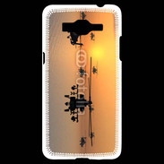 Coque Samsung Grand Prime 4G Hélicoptère Apache de nuit