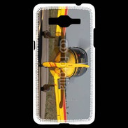 Coque Samsung Grand Prime 4G Cap 10 jaune sur taxiway