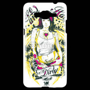 Coque Samsung Grand Prime 4G Tatouage Girl