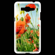 Coque Samsung Grand Prime 4G Champs de coquelicots