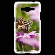 Coque Samsung Grand Prime 4G Fleur et papillon