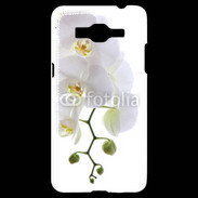 Coque Samsung Grand Prime 4G Orchidée blanche