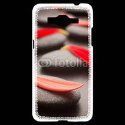 Coque Samsung Grand Prime 4G Galet et pétales
