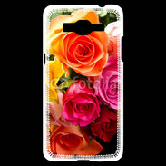 Coque Samsung Grand Prime 4G Bouquet de roses multicouleurs