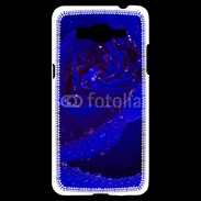 Coque Samsung Grand Prime 4G Fleur rose bleue