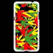 Coque Samsung Grand Prime 4G Fond de cannabis coloré