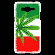 Coque Samsung Grand Prime 4G Drapeau italien cannabis