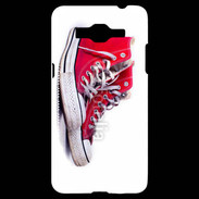 Coque Samsung Grand Prime 4G Chaussure Converse rouge