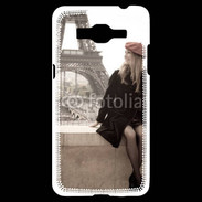 Coque Samsung Grand Prime 4G Vintage Tour Eiffel 30