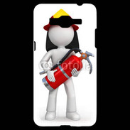 Coque Samsung Grand Prime 4G Je suis un pompier 600