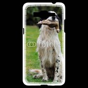 Coque Samsung Grand Prime 4G setter anglais avec bécasse