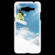 Coque Samsung Grand Prime 4G Saut en Snowboard 2