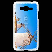 Coque Samsung Grand Prime 4G Paysage avec des moulins