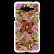 Coque Samsung Grand Prime 4G Ensemble floral Vert et rose