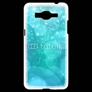 Coque Samsung Grand Prime 4G Fond bulles bleus