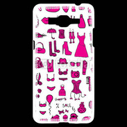 Coque Samsung Grand Prime 4G Fond fashion rose