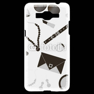 Coque Samsung Grand Prime 4G Fond fashion noir et blanc