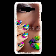 Coque Samsung Grand Prime 4G Bouche et ongles multicouleurs 5