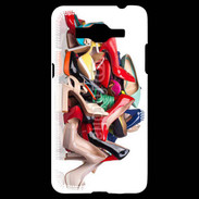 Coque Samsung Grand Prime 4G Pêle mêle chaussures