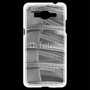 Coque Samsung Grand Prime 4G lacets cuir