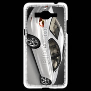 Coque Samsung Grand Prime 4G Sport car blanche
