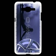 Coque Samsung Grand Prime 4G Silhouette sexy avec jante de voiture