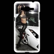 Coque Samsung Grand Prime 4G Voiture et charme