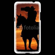 Coque Samsung Grand Prime 4G Silhouette de cowboy