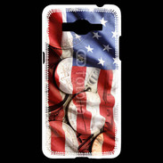 Coque Samsung Grand Prime 4G Drapeau et monnaie américaine