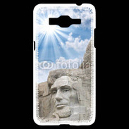 Coque Samsung Grand Prime 4G Monument USA Roosevelt et Lincoln