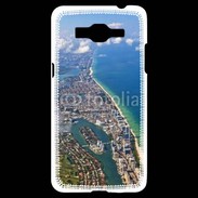 Coque Samsung Grand Prime 4G Vue aérienne de la cote de Miami