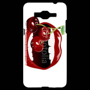 Coque Samsung Grand Prime 4G Cerise et bouche