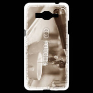 Coque Samsung Grand Prime 4G Expresso noir et blanc