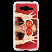 Coque Samsung Grand Prime 4G Femme tomate humour