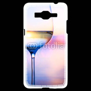 Coque Samsung Grand Prime 4G Vin blanc vue mer