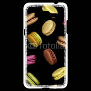 Coque Samsung Grand Prime 4G Macarons sur fond noir