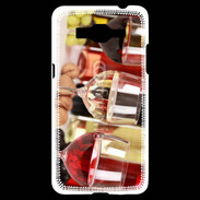 Coque Samsung Grand Prime 4G Vin blanc rosé et rouge