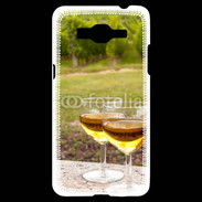 Coque Samsung Grand Prime 4G Verres de vin et vignes