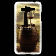 Coque Samsung Grand Prime 4G Vin rouge et paysage viticole