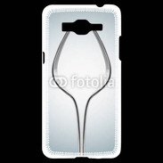 Coque Samsung Grand Prime 4G Dessin verre à vin