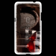 Coque Samsung Grand Prime 4G Verres de vin rouge et tonneaux