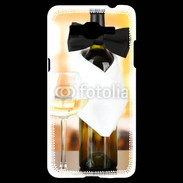 Coque Samsung Grand Prime 4G Vin blanc et noeud papillon