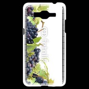 Coque Samsung Grand Prime 4G Fond raisin