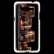 Coque Samsung Grand Prime 4G Vin rouge et tonneaux 2